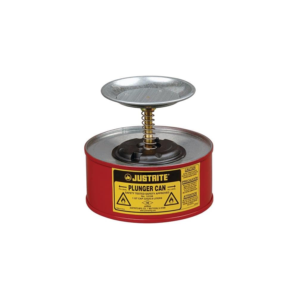asecos Humidificador económico 1l H.143mm chapa de acero rojo