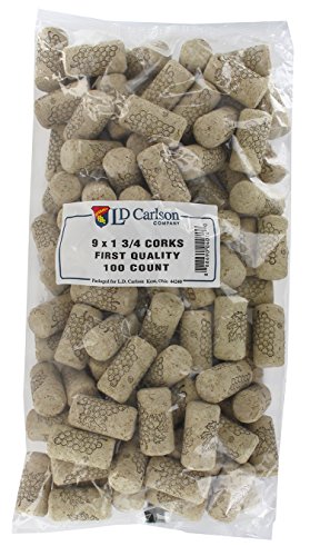 Wine Corks, #9 x 1.75in - 100-Count