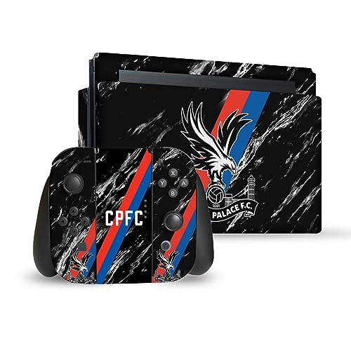 Peau Autocollante Premium Marbre Noir Crystal Palace pour Switch