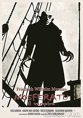 Affiche Nosferatu grand format 70X100 cm : poster décoration murale vintage cinéma muet