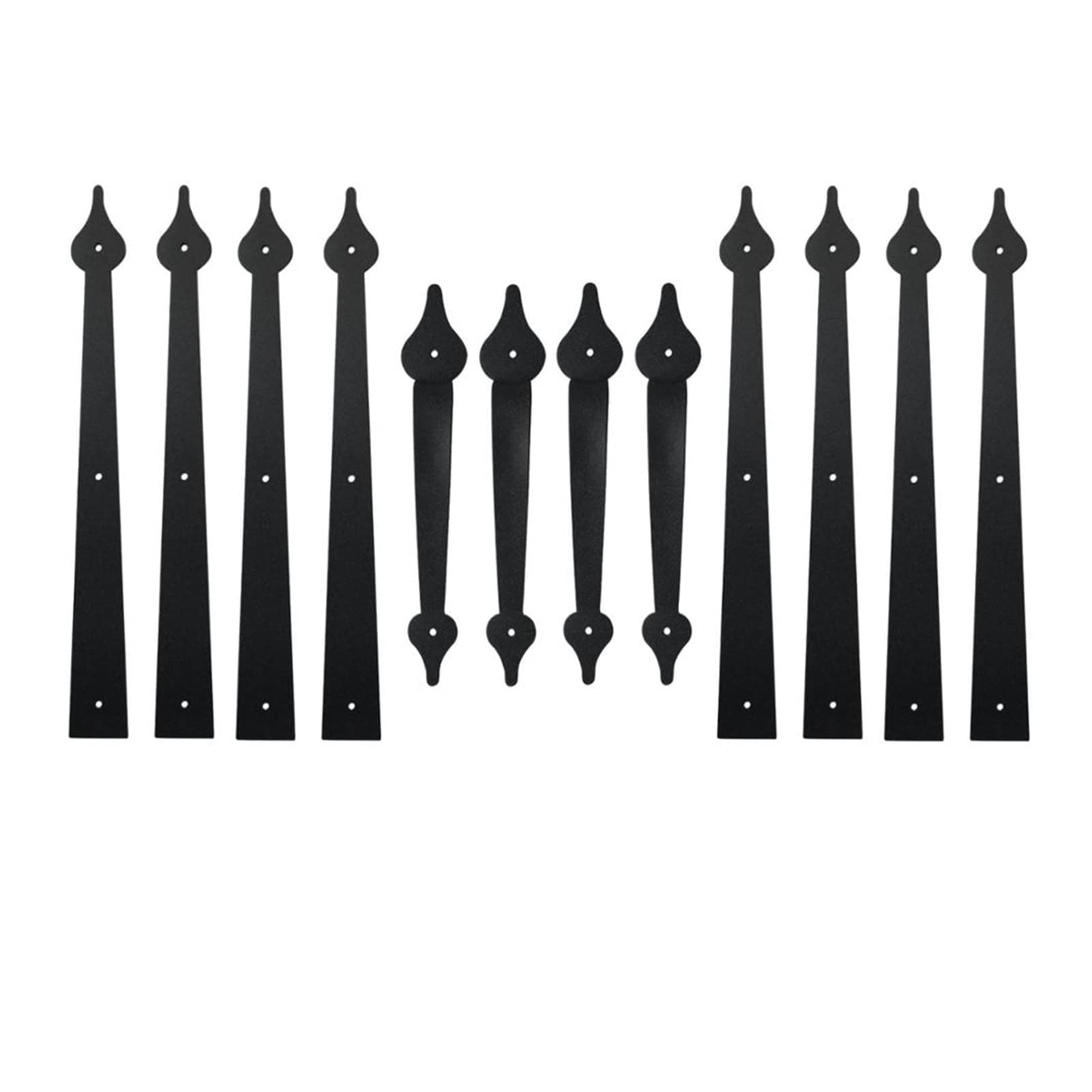 Sliding Door Hardware 4 Handles 8 Hinges Sliding Barn Door Hardware Kit Garage Handle Hinge Better Than Decorative Hinge
