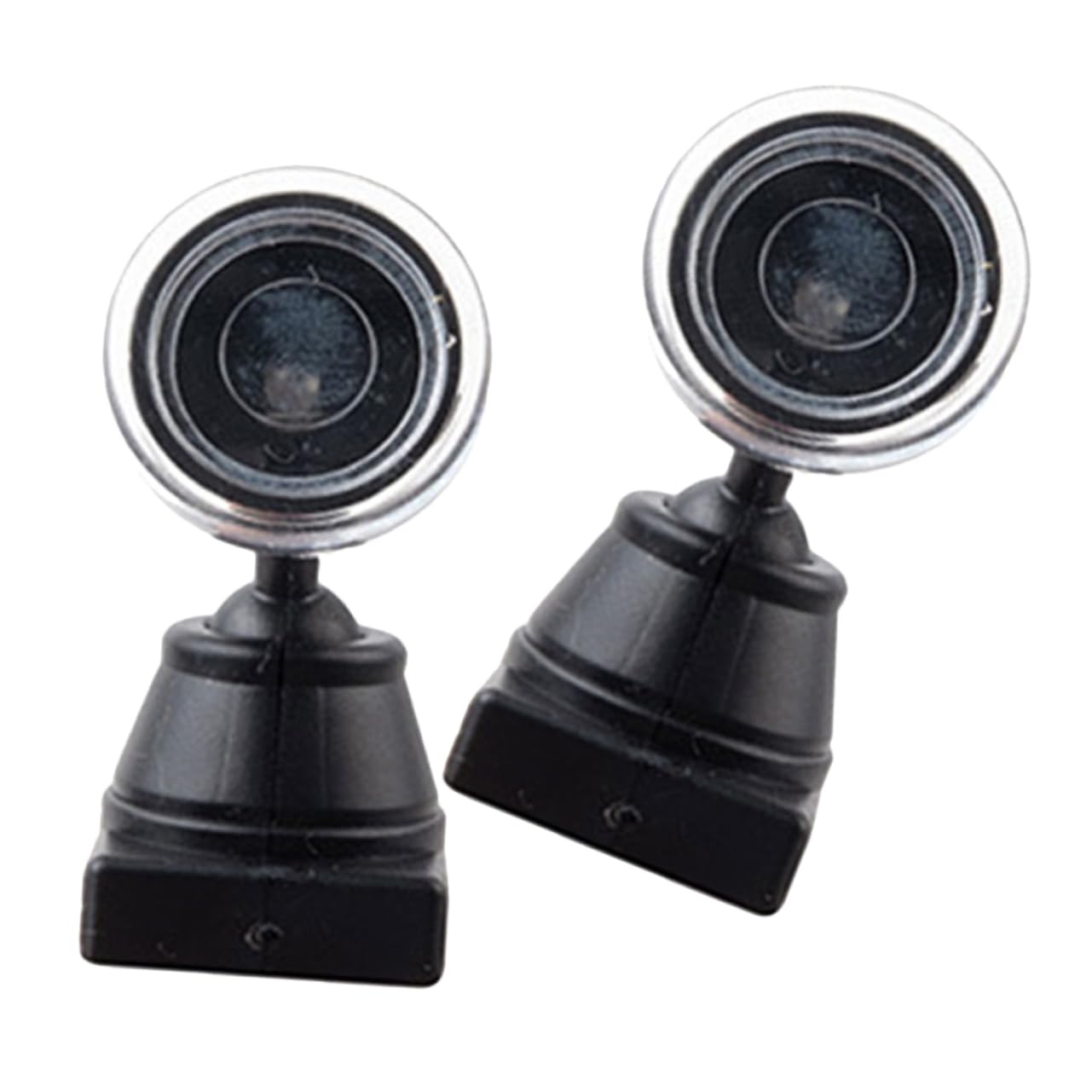 PLAFOPE 4sets Miniature Spotlight Simulation Spotlight Model Mini Simulation Light for Train Signal Lighting 2pcs*4