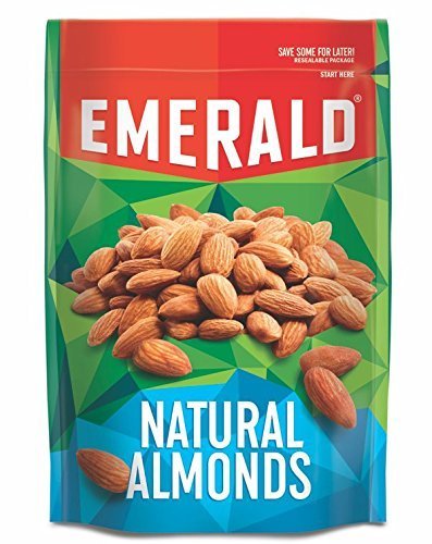 Emerald Nuts 5Oz - 6Oz Resealable Bag (Pack Of 4) (Natural Almonds 5Oz) #TOP20