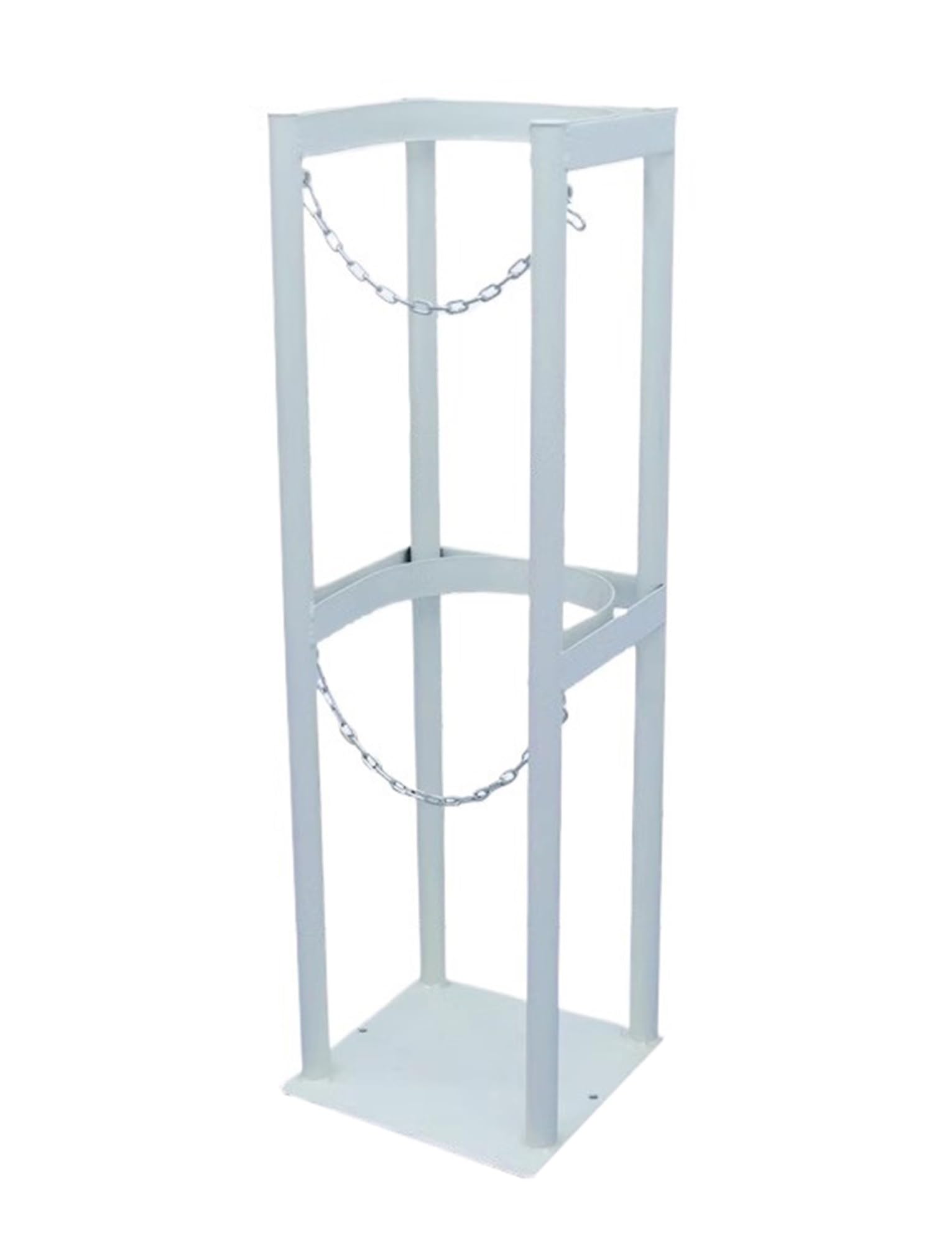 WQPMNYG 40L Oxygen Cylinder Stand Rack, Steel Gas Tank Holder, Portable Oxygen Storage Shelf, 27cm/10.63in Oxygen Tank Carrier for Medical Use and Home Safety