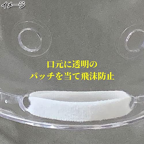 Amazon.co.jp: [マーシャルワールド] 飛沫防止ヘッドガードセット 白 
