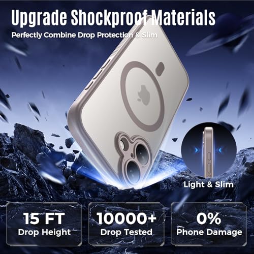 Image of Symcele Designed for iPhone 17 Case, Natural Titanium