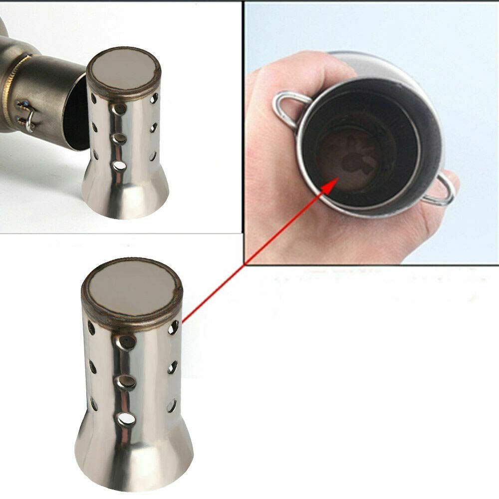 Riloer 2x Motorrad Schalldämpfer – 48 Mm, Abnehm Produktbild-Vorschau 9