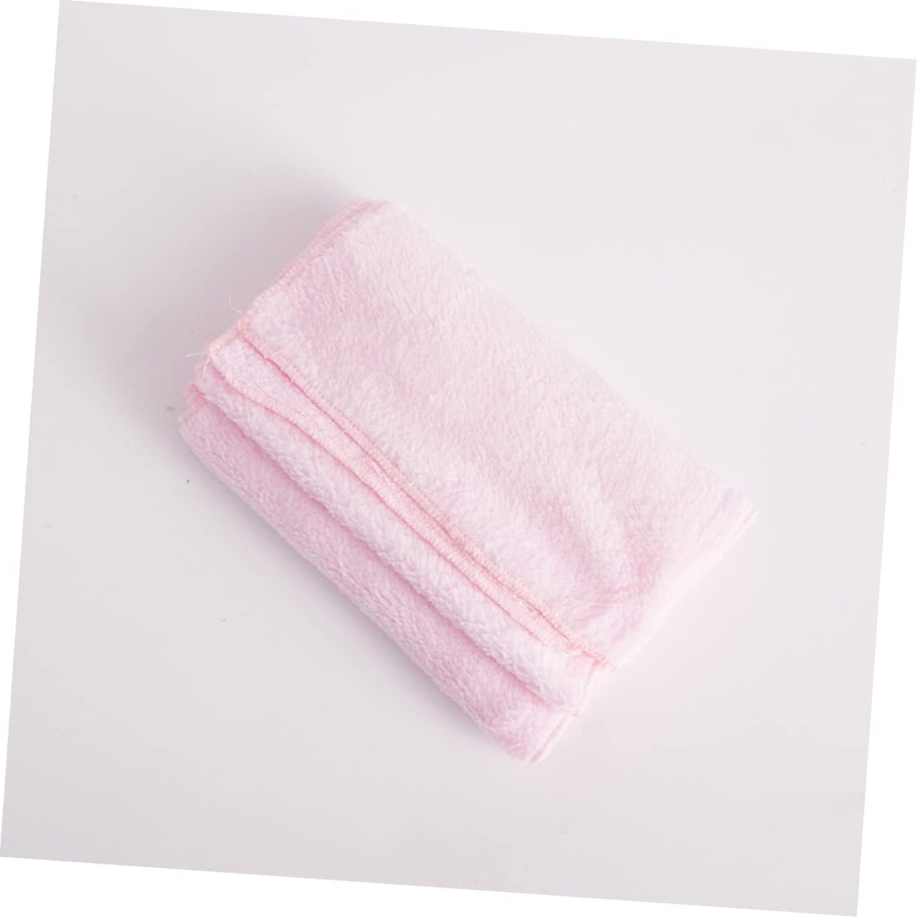 Pure Cotton Thickened Newborn Bathrobe for Months Soft Breathable Bathing Suit with Water Absorbing Photo Garment for Newborn Photography Pink