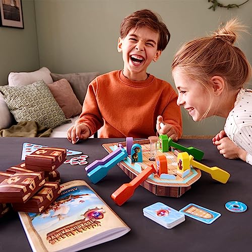 HABA Capt'n Pepe: Treasure Ahoy - Juego de mesa cooperativo pirata miniatura 2