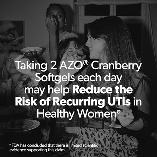 AZO Pro Strength Cranberry Supplement Pills for Women, 600mg, 100 Softgels - image 3