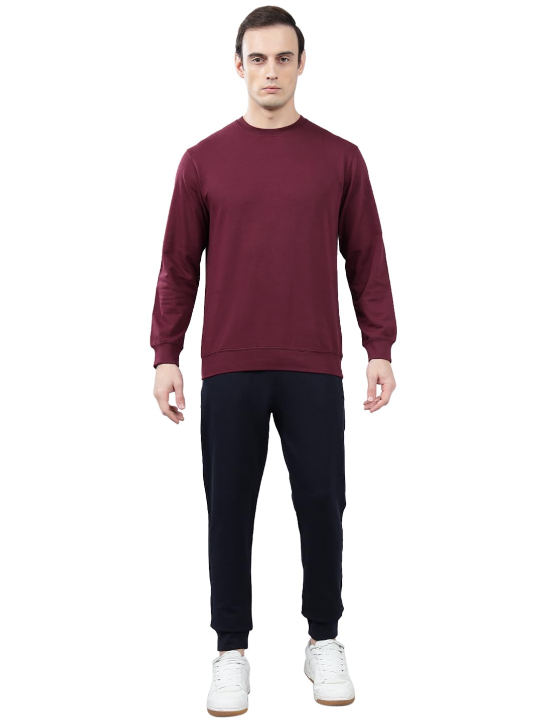 cantabil Men's Solid Full Length Regular Fit Winter Wear Lounge Set l Casual Winter Wear Lounge Set l Lounge Set for Men (P_MLGS00001)-picture-23