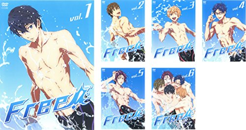 Free! フリー [レンタル落ち] 全6巻セット [マーケットプレイスDVDセット商品]