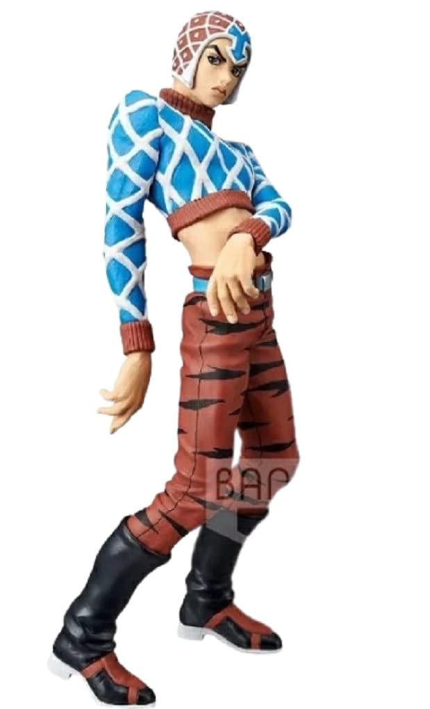Banpresto JoJo's Bizarre Adventure Golden Wind MAFIArte6 normal GUIDO Mr. Figure Figurine Japanese anime, Black