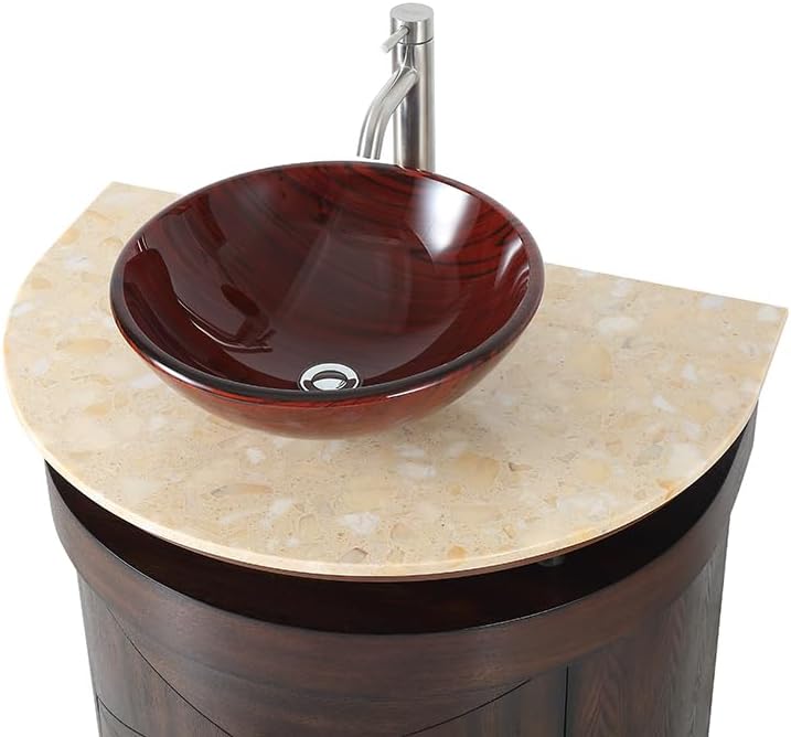 Benton Collection 32 inch Verdana Vessel Style Bathroom Vanity (32)