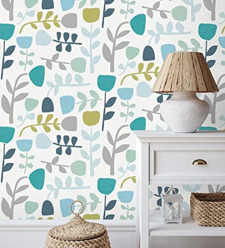 Papier peint fleurs vinyle GAULAN 682073 rénovation mur facile