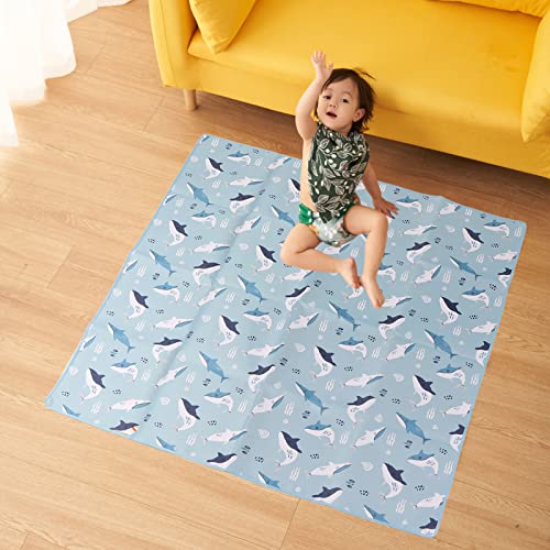 Baby Splat Mat voor Onder Hoge Stoel Baby Wasbare Spill Mat Waterdicht voor Office Home - Afbeelding 5