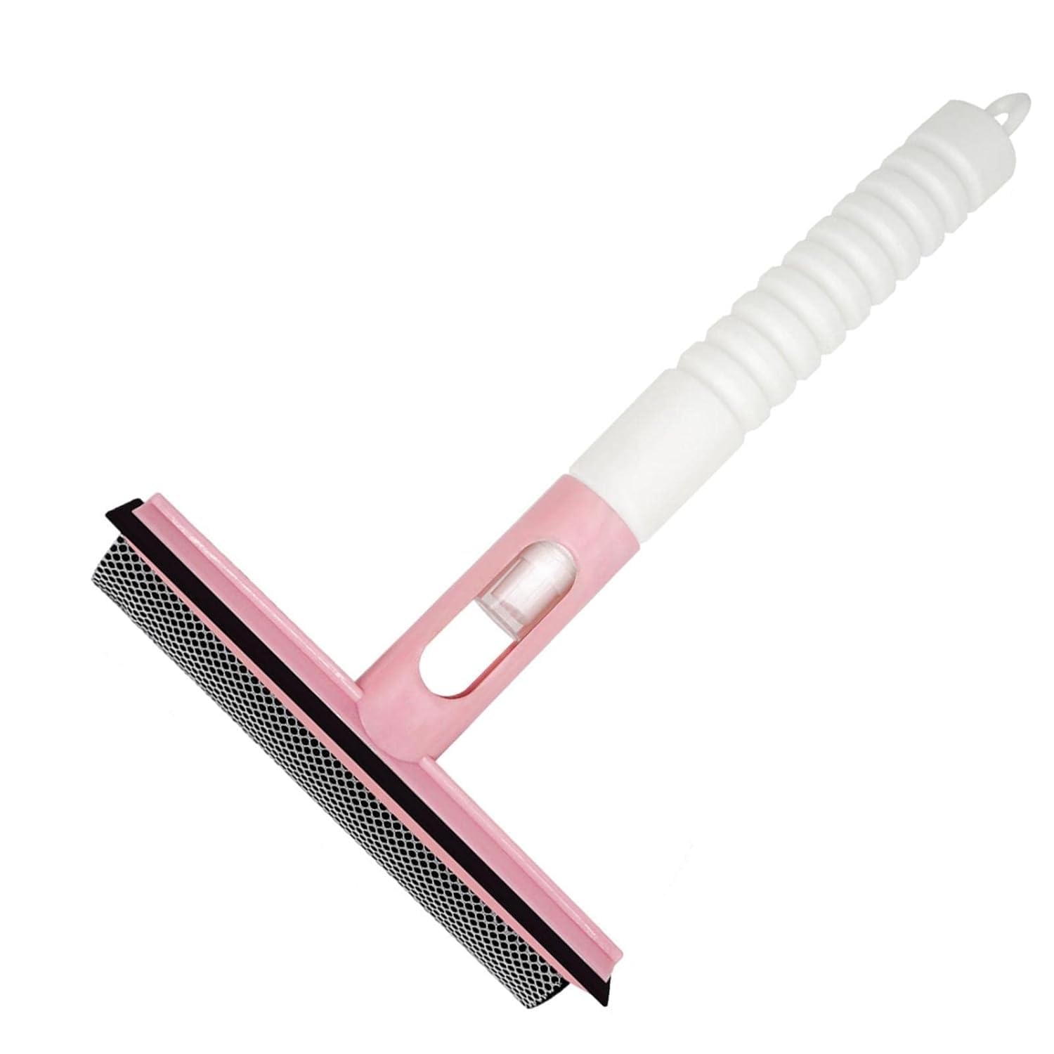BlissCart 3 In 1 Spray Window Cleaner Mesh Cleaning Brush & Wiper with Attached Spray Bottle, Household Cleaning Supplies.