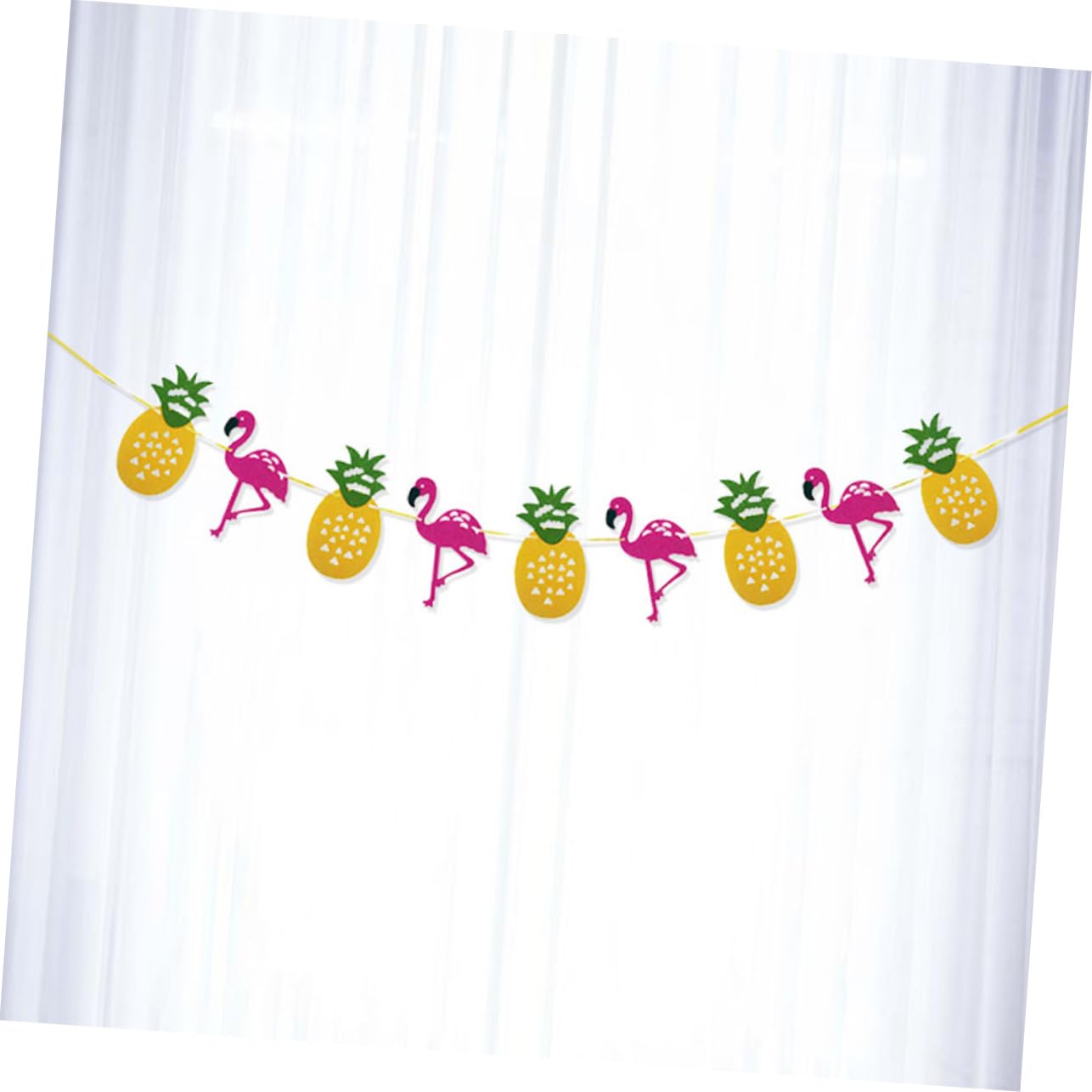 ibasenice 3stücke Hawaiian Party Dekoration Mit Aloha Banner Tropischen Girlanden Und Zubehör Für Sommer Garten Und Strandpartys Atmosphäre Für Jeden Anlass