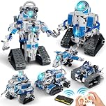 6 in 1 Technic Robot Building Set,APP & Remote Control Robotics Tank RC Tracked Racer Model,780PCS Rechargeable RC Building Block Toy Birthday Gift for Kids Boys Girls Ages 7 8 9 10 11 12 13 14+