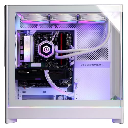 Image of CyberPowerPC Gaming PC, Intel Core Ultra 7 270KPlus, GeForce RTX 5060 Ti8GB | Gamer Supreme, 16GB DDR5, 1TB PCIe 4.0 SSD, WiFi Ready & Windows 11 Home (SLC9060A2)