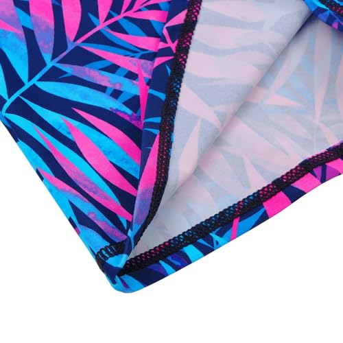Image of Girls Two Piece Swimsuit Floral UPF 50+ Rash Guard Set Kids Beach Swimwear