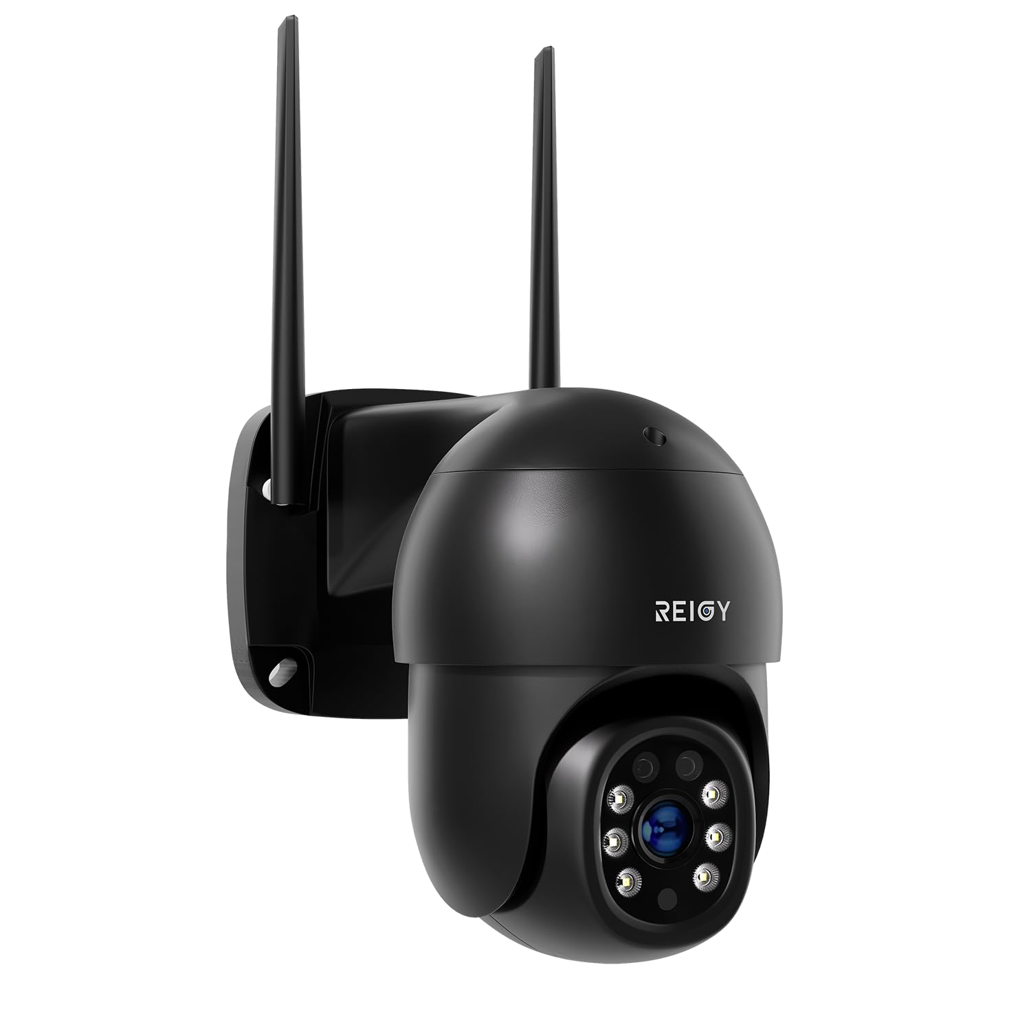 REIGY 8MP Telecamera PT WIFI Esterno 360 Gradi, Videocamera Sorveglianza