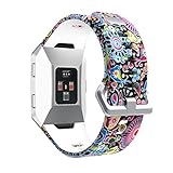 XiangMi Compatible Fitbit Ionic Bands,Soft Silicone Sport Breathable Replacement Accessories Bracelet Strap Band with Ventilation Holes Compatible Fitbit Ionic Smart Fitness Watch Women Men