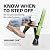 Little Giant Ladders, MightyLite 2.0, 5' Stepladder with Ground Cue, Fiberglass, Type IAA, 375 lbs Weight Rating, (15405-001), Hi-viz Green
