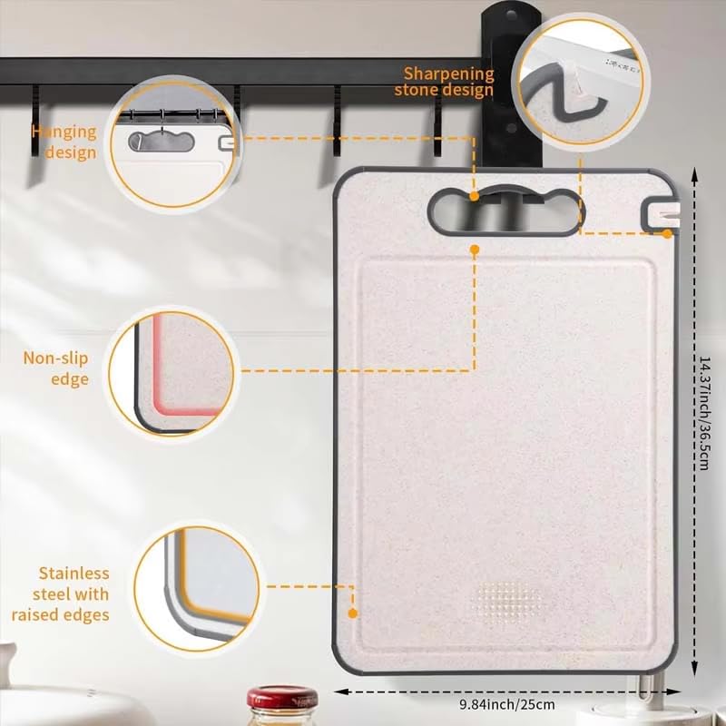 Tabla de Cortar Acero Inoxidable 4 en 1 SEQ Premium miniatura 2