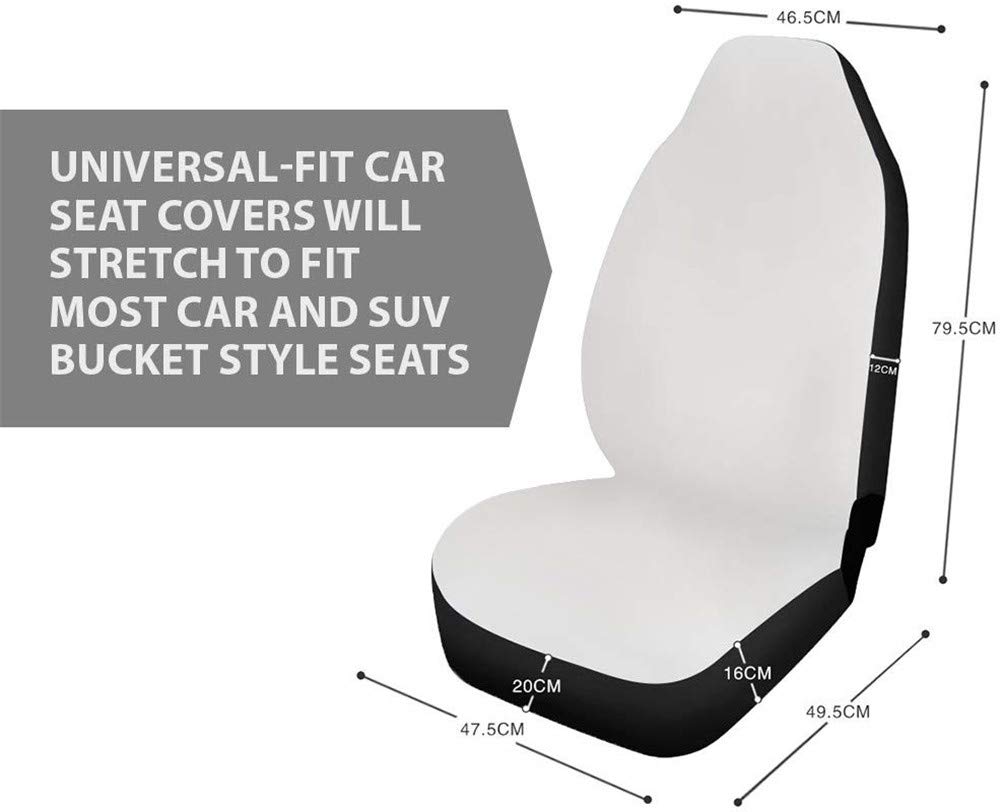 SEANATIVE Universal-Autositzbezüge, Tattoo-Set, geometrischer Bär, Auto-Sitzbezüge, Innenausstattung, Auto-Sicherheitsgurt-Bezug, Radschutz, Set mit 5 Stück