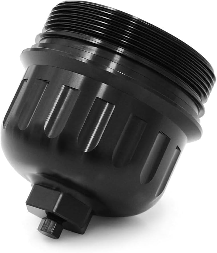 134001 Billet Fuel Filter Housing Cap Replacement for2017-2019 Chevy/GMC 6.6L L5P Duramax Diesel 2500HD 3500HD(without TP1015 fuel filter)