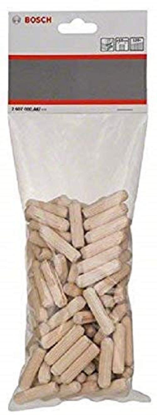 Tasselli Di Legno Bosch Professional - 120 Pezzi &Oslash; 10mm Per Fissaggi A Pressione In Legno E Derivati