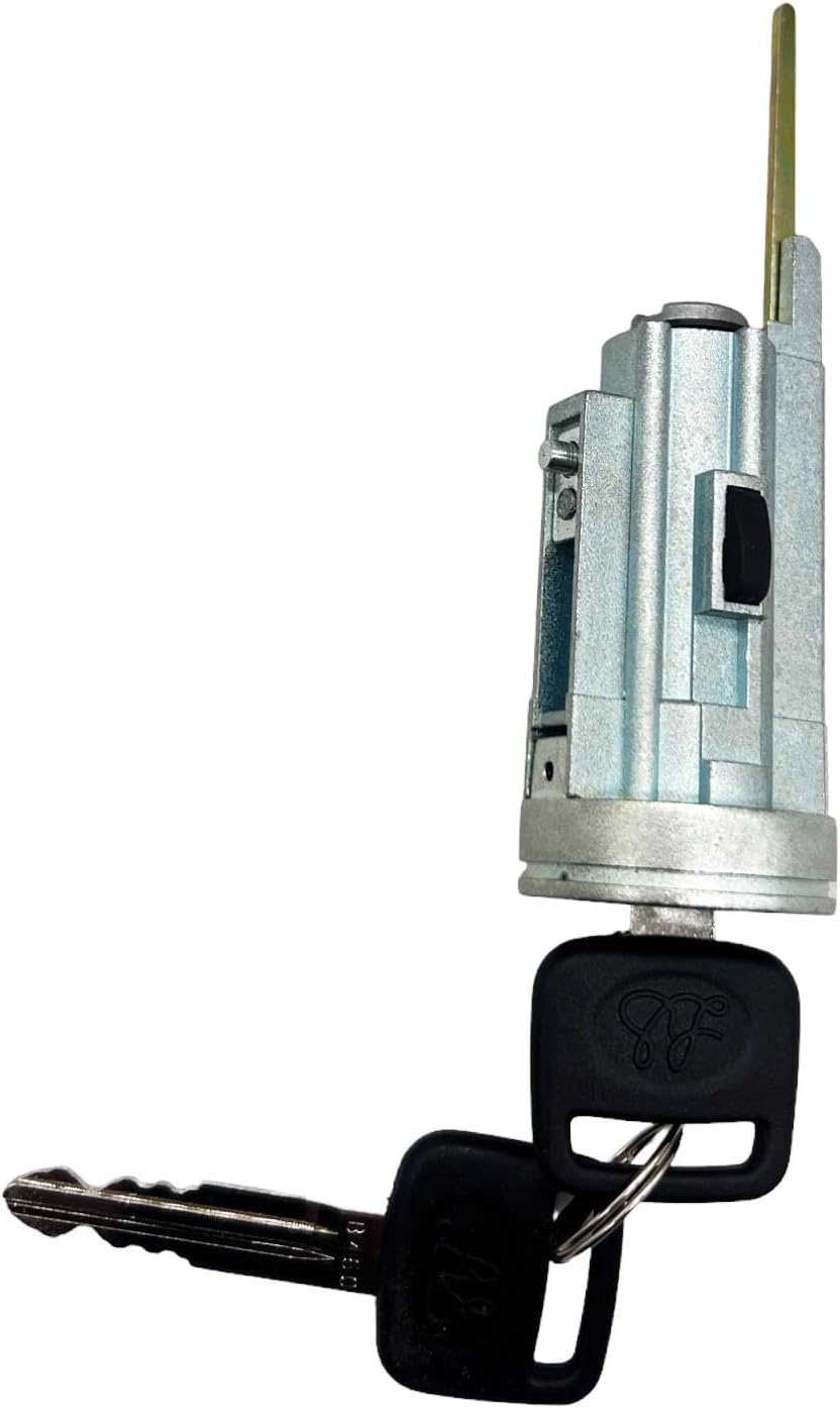 Ignition Lock Cylinder Tumbler with 2 Keys Compatible with 1988-993 Toyota Corolla DX, GTS, LE, SR5, STD; 1989 1990 1991 1992 Geo Prizm 69057-12150, 69057-12100 69057-12100 US-128L US128L