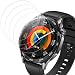 Produktbild Panzer Schutz Glas für Huawei Watch GT 5/5 Pro 46mm, High Definition Panzer Schutzfolie, Runde Kante Displayschutz, Touch Sensitive, Blasenfest Installation, Anti-Kratzer Panzerfolie - 4 Stück