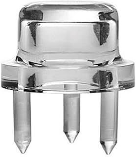 Franmara 1074-PC Acrylic Button-Style Three-Pronged Cheese Clinchers, Set of 2