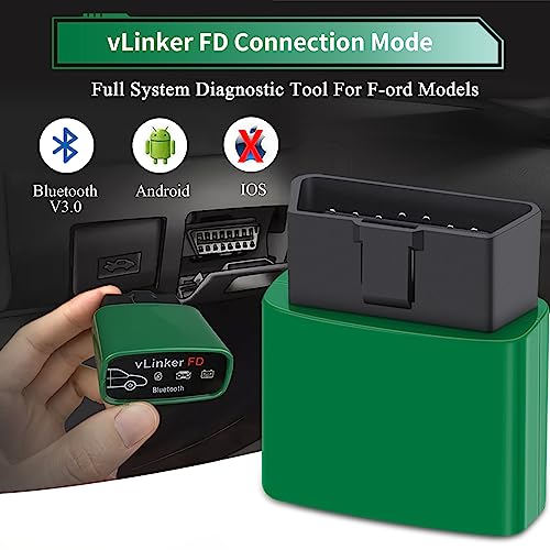 vLinker FD OBD2 Bluetooth Lector de códigos de coche para FORS-Can en Windows y Android 2