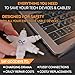 PurePort USB-C Multi-Tool Phone Cleaning Kit | Clean Repair & Restore Cell Phone Tablet & Laptop USB C Ports & Cables | Fix Unreliable & Bad Connections | Extend The Life of Your Tech Devices (Black)