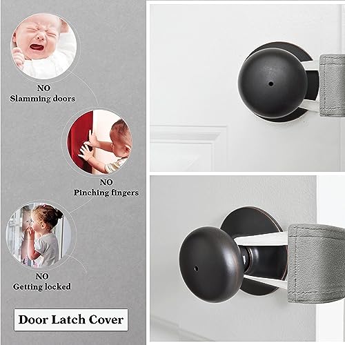 PONY DANCE Quiet Door Closer For Baby Nursery Door