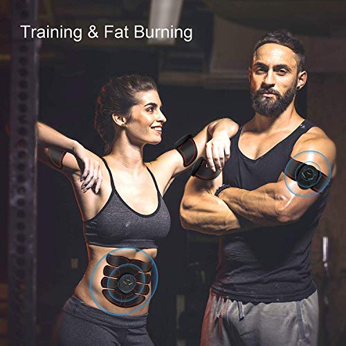 Eon Concepts – Estimulador abdominal definitivo com 20 almofadas extras de gel | Cinto de tonificaçã