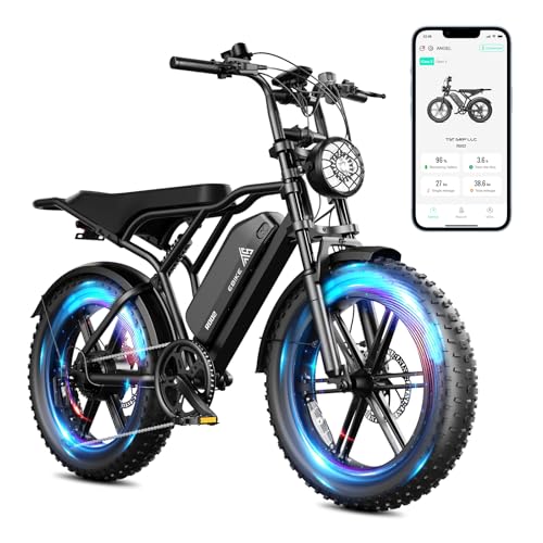 TST Electric Bike for Adults, 1500W Peak Brushless Motor 28 MPH 60 Miles/110...