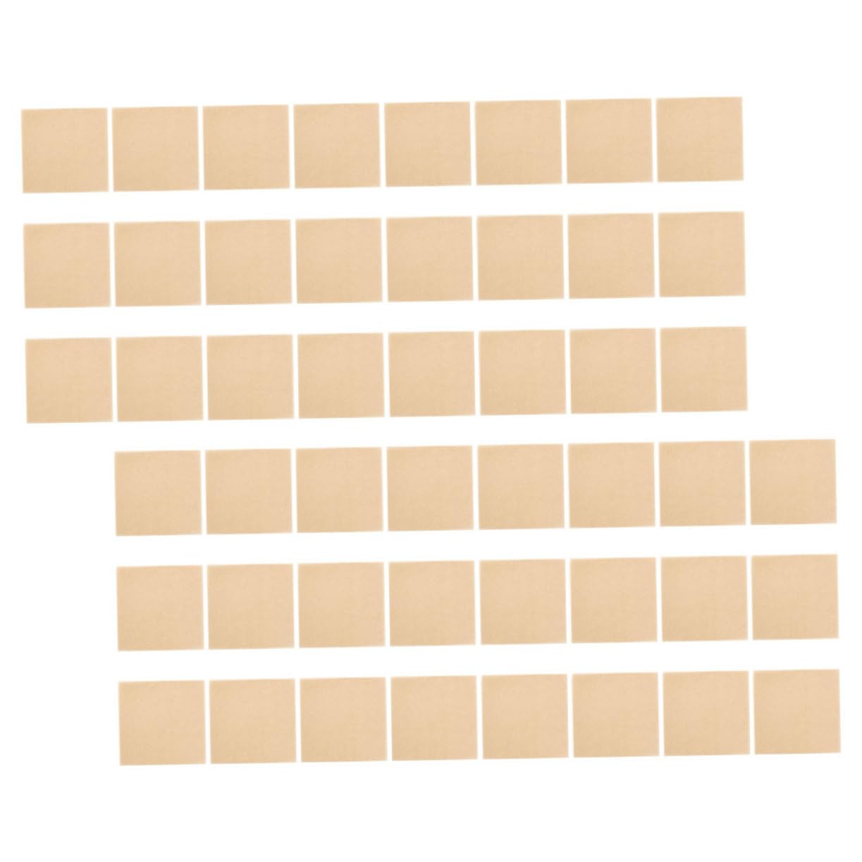 Cabilock Food Packing Tools 500pcs Nonstick Chips Paper Square Baking Food Wraps Home Patties Paper