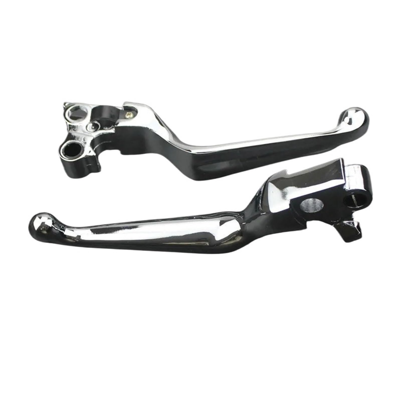 Ragpukmuan Chrome Motorbike Hand Brake For Dyna For Softai For Sportster Xl 883 For Touring Motorcycle Brake Lever Clutch Parking Tool(Chrome)