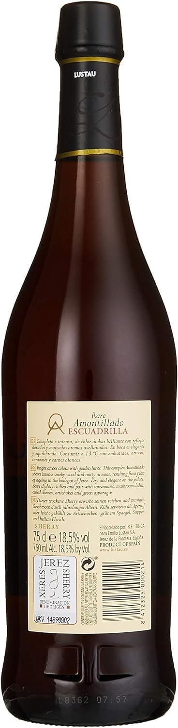 Lustau Escuadrilla Rare Amontillado Sherry (1 x 0.75 l)