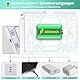 Diamond Painting Leuchttisch A3 mit Tasche, Tragbares Batteriebetriebene Light Pad, Wiederaufladbare Leuchtplatte mit Ständer, 3 Farben 6 Helligkeitsstufen LED Lichtpad für Abpausen(weiß)