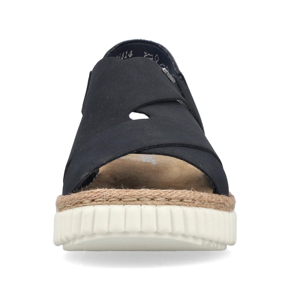 Rieker Damen Pantoletten 69264, Frauen Slipper