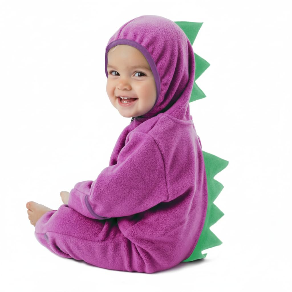Cuddle Club Fleece Baby Bunting Bodysuit with Hood, Convertible Mittens & Booties, Car Seat Friendly, Soft & Warm, Easy Zip
