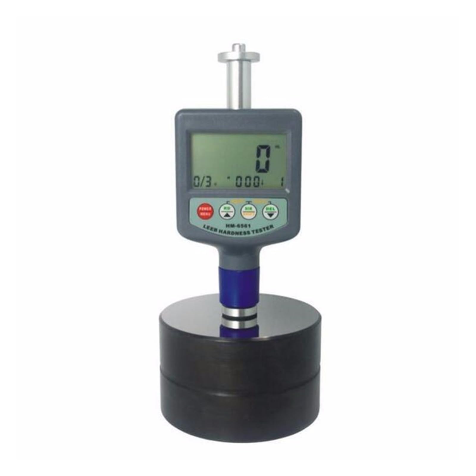 Probador de dureza de Metal de precisión medidor de Calibre HM6561 200~900 HLD con Bloque de Hierro