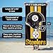 NFL Pittsburgh Steelers Fiber Beach Towel, 9lb/30 x 60