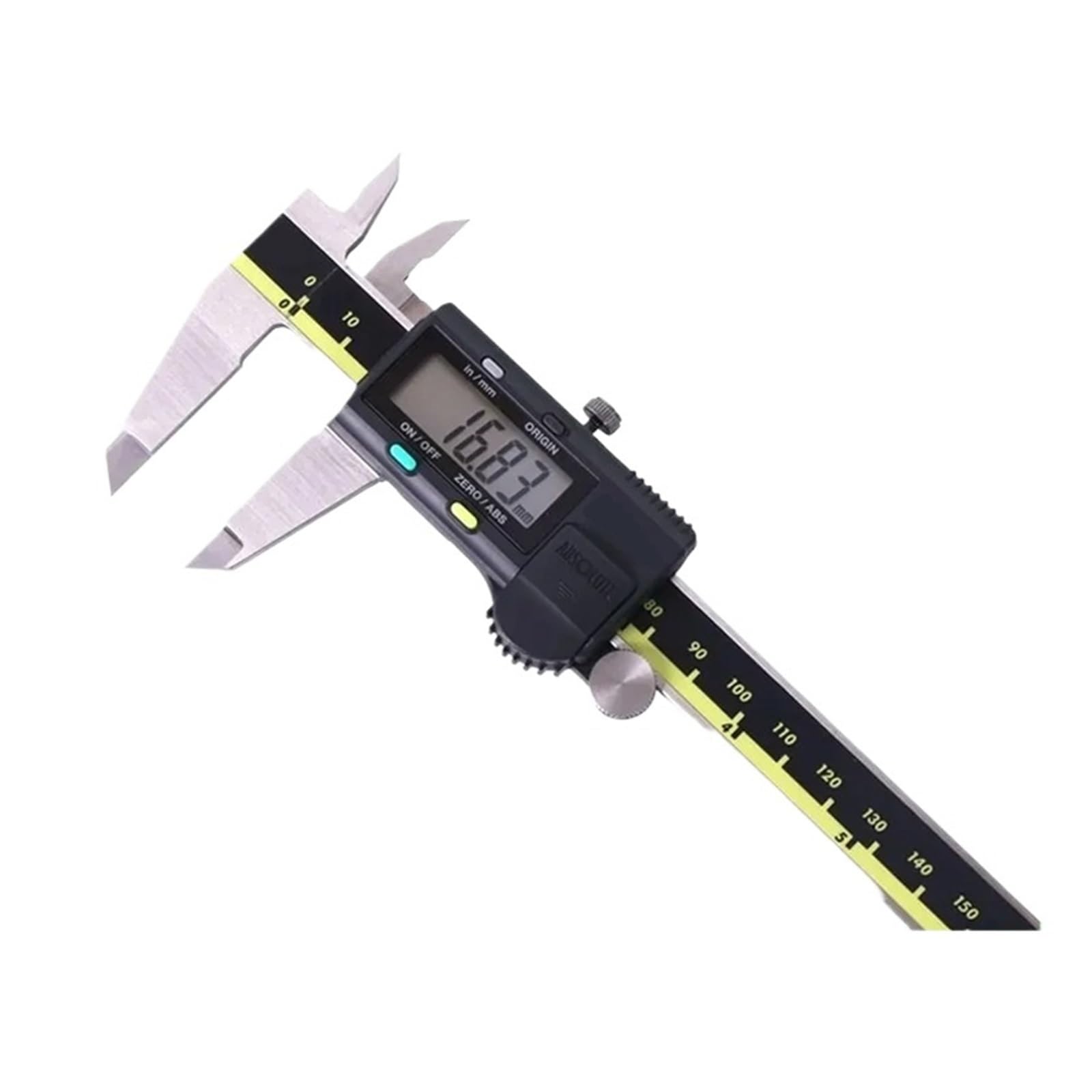 Calibro Digitale Professionale Calibro Digitale Calibro a corsoio 0-150mm 0-200mm 0-300mm Misurazione Elettronica LCD Acciaio Inossidabile (Color : 300mm 500-193-30)