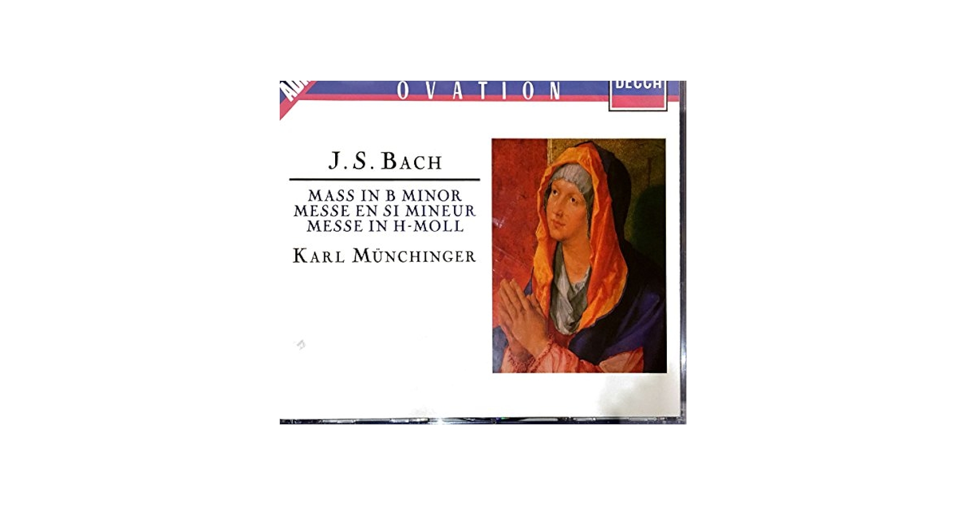 その他 Major/Minor [CD] Karl Munchinger, Bach, Stuttgart Chamber Orchestra - Mass in